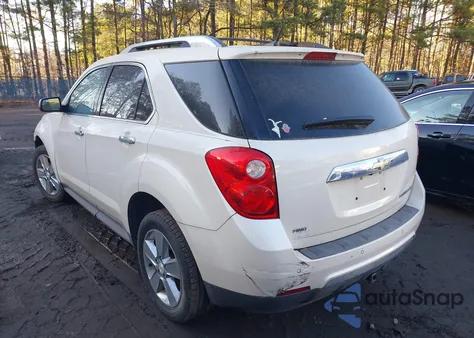 2013 Chevrolet Equinox Ltz из США, поврежденный, VIN 1GNFLGEKXDZ123723